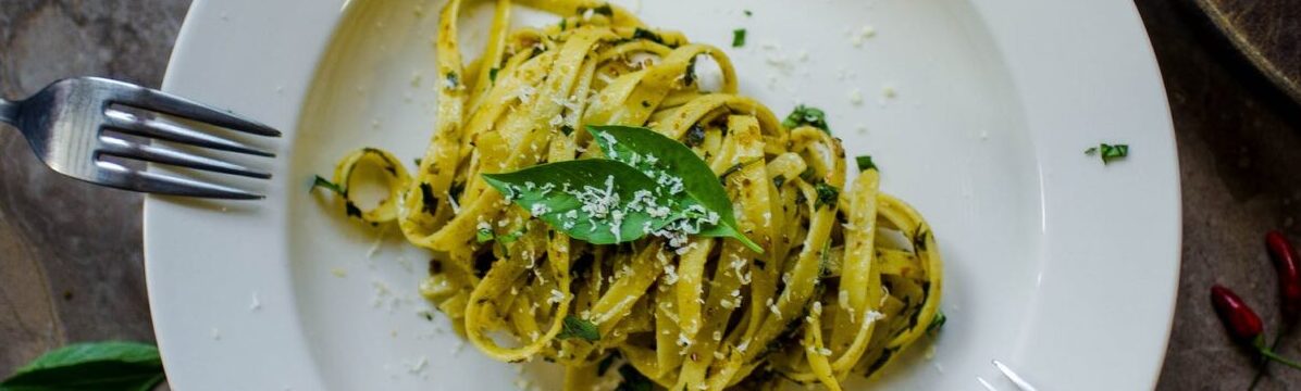 pasta with parmesan
